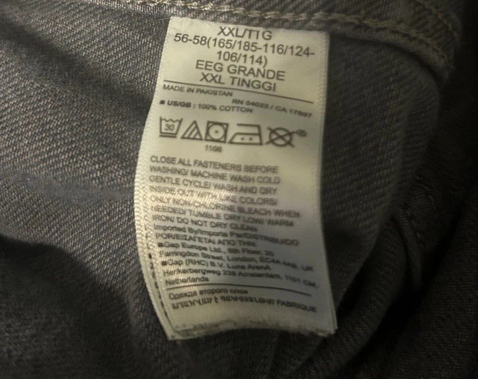 Banana Republic Selvedge Denim Jacket XXL