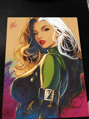 Rogue X-Men Art Print Signed 8.5x11 | Art by Keyeske