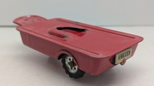 VINTAGE SSS RED TRAILER TIN JAPAN S.1955 RARE