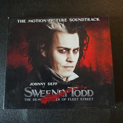 Sweeney Todd The Demon Barber of Fleet Street CD 2007 Soundtrack Booklet