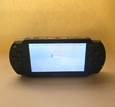 Sony PSP-1001 Black Handheld Console Tested Working Plays Games Authentic