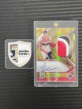 Deni Avdija 2020-21 Spectra Asia Dragon Gold Prizm Rookie Patch Auto 8/8 RC RPA