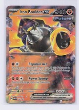 IRON BOULDER EX 147 HOLO PROMO SCARLET & VIOLET PROMO POKEMON HOLO NM