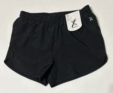 XERSION Girls Black Running Shorts Athletic Pull On Quick Dry NWT Size 6/6X 