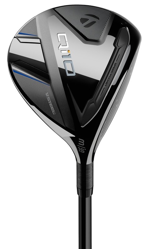 TaylorMade Golf Club Qi10 15* 3 Wood Regular Fujikura Ventus TR Blue 6 Excellent