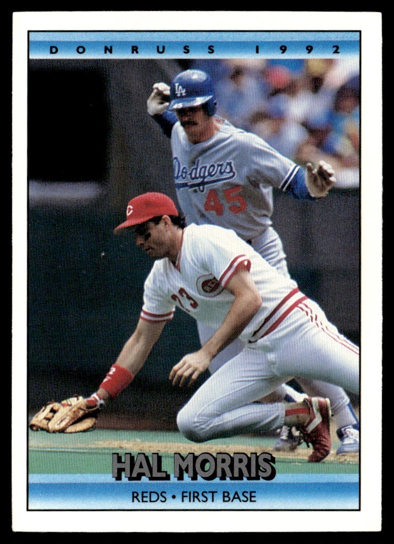 1992 Donruss Hal Morris #258