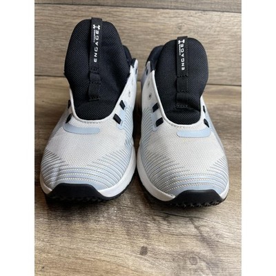 Under Armour Charged Engage 3022616-100 Mens 10.5 Training Shoes White Sneakers