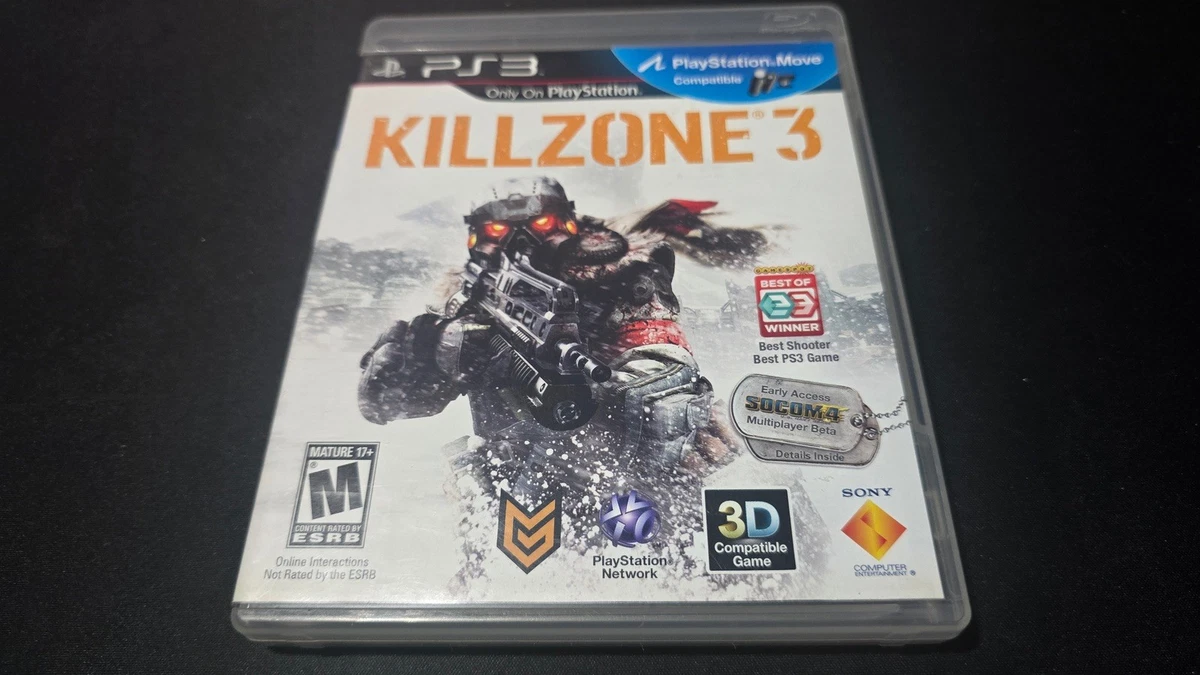 Killzone 3 PS3 - Edition Essentials - PAL Complet - Pegi 18