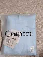 Comfrt Pastel Collection Hoodie Kids  Baby Blue Unisex XL New