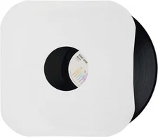 sdroceRyaM 12 Inches Vinyl Record Inner Paper Sleeves - Round 12 inch, White 