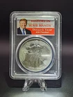 2017 PCGS MS70 Silver Eagle First Strike Donald J. Trump 45th President USA