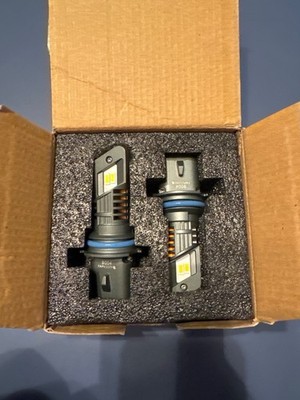 (j4) Mars Auto M1S 9004 LED Headlight Bulb 6000k Cool White Xenon Dual Low Beam