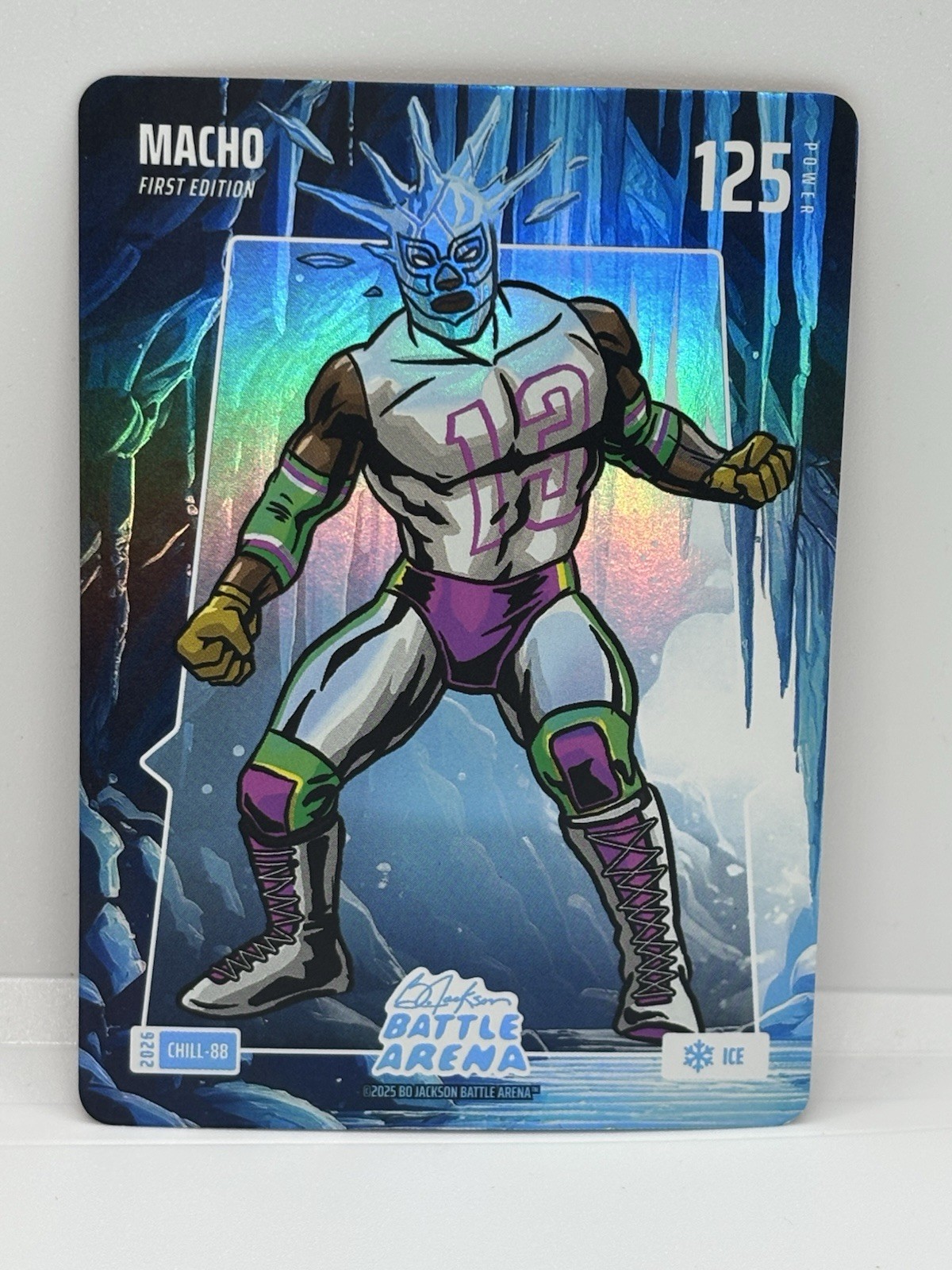 2026 Bo Jackson Battle Arena Macho 1st Edition Chillin Foil SP CHILL-88