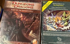 Dungeons And Dragons Modules X 2 