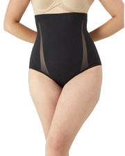 Maidenform High Waist Brief Sculpts Ultrafirm Black Size S  
