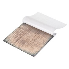 25 Pcs Variegated Silver Leaf Sheets 5.5" x 5.5", Night Fall Gray