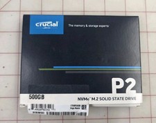 Crucial P2 500GB NVMe PCIe 2280 M.2 Internal SSD (CT500P2SSD8)