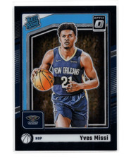 2024 Donruss Optic Yves Missi #265 RC FOTL Black Prizm SSP /3