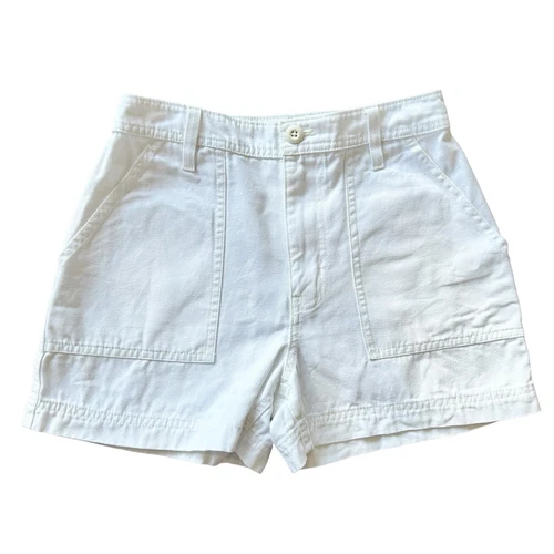 VANS pantaloncino bianco classico in tela taglia 25