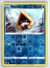 Snorunt 034/159 Crown Zenith Reverse Holo Pokemon Near Mint