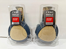 Dove Men Care Active Clean Dual Sided Shower Tool - TWO