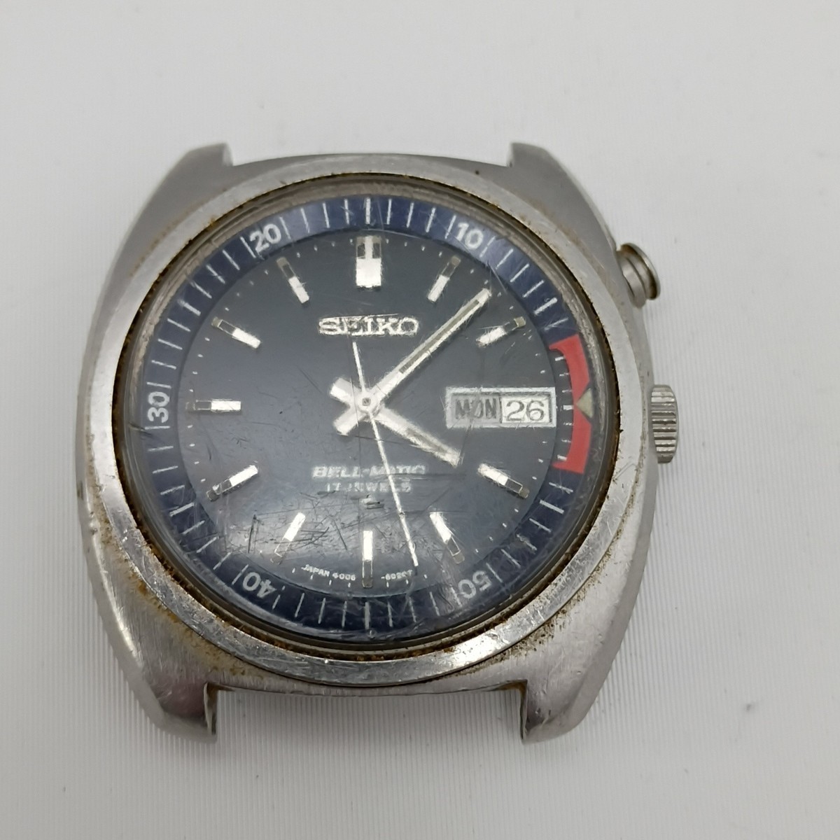 Automatic Runs Fast Seiko Vintage Watch Bell-Matic 4006-6031 - vintagewatches.pk