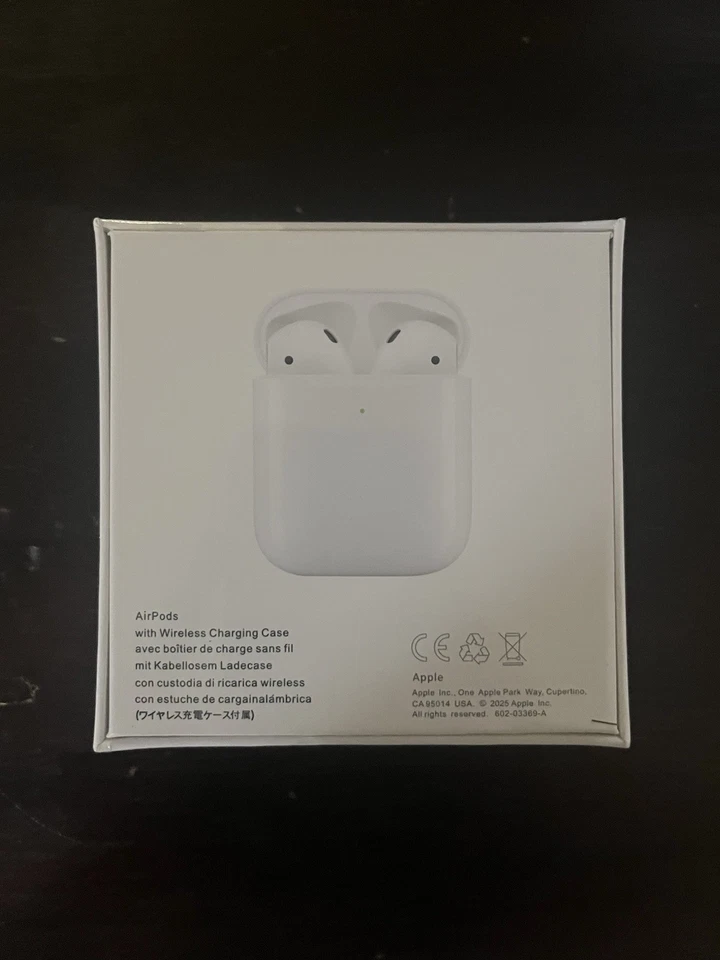苹果 AirPods 第 2 代无线蓝牙耳塞全新密封 😀美国库存 — 第 2/2 张图片