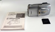 Olympus CAMEDIA D-460 Zoom 1.3MP Digital Camera Memory Card Manual TESTED