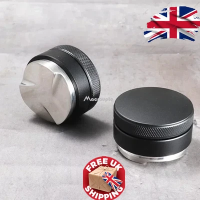 Espresso Kaffee Verteiler & Hand Tamper - verstellbar 51/53/58 mm Nivellierwerkzeug
