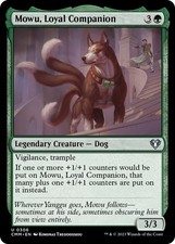 Normal - Mowu, Loyal Companion - 306 - Commander Masters - NM