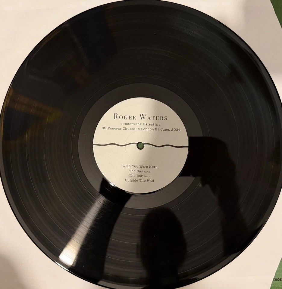 Roger Waters Concert For Palestine One Side Lp - Image 3 of 3
