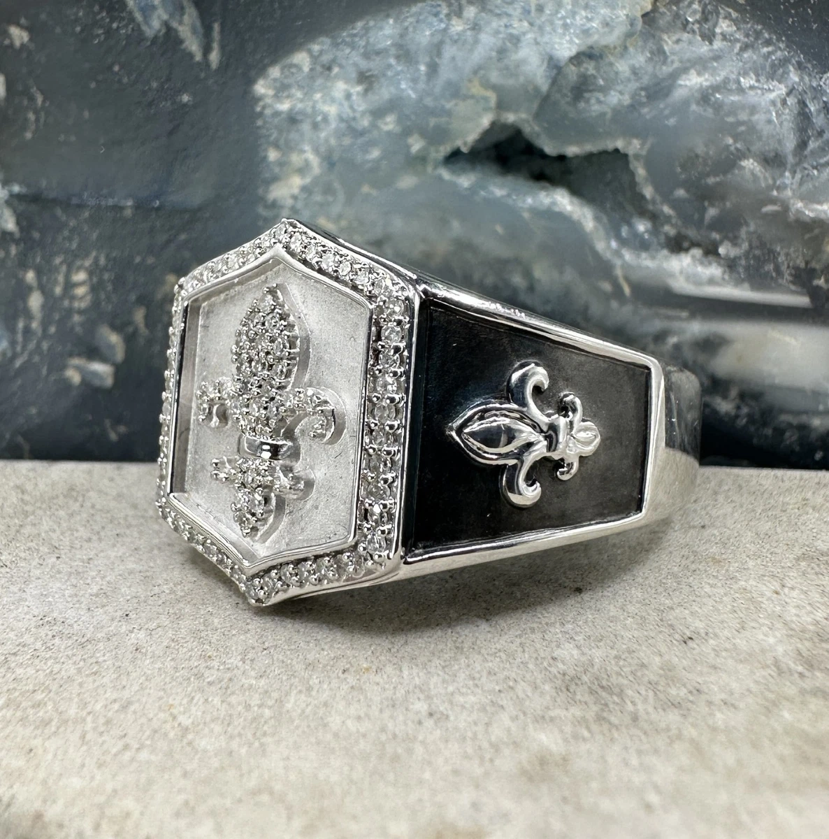 Good Luck Ring In Men's Rings for sale | eBay
