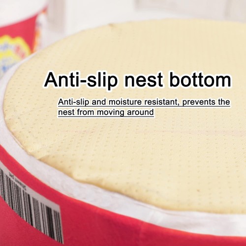 😸 Ramen Nudel Hund & Katze Bett Haustier Nest abnehmbar waschbar Kissen 20x20x7 Zoll - Bild 4 von 6
