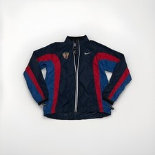 Vtg NIKE USA Track  Field Windbreaker Jacket Women  s Size S Made in USA