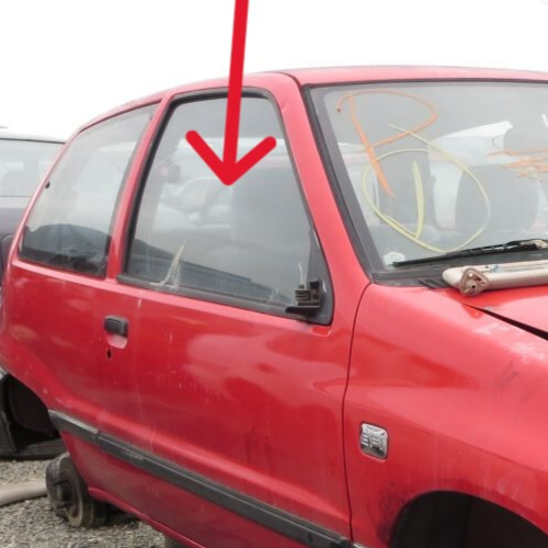 Vidrio puerta delantera derecha Daihatsu Charade 2 puertas: 1988, 1989, 1990, 1991, 1992 - Imagen 2 de 8