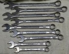 ** GEDORE - Heavy Duty 9 pcs COMBINATION WRENCH SET - used - 5/8" to 1 1/4" -