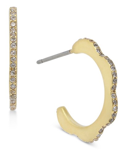 kate spade small hoop earrings