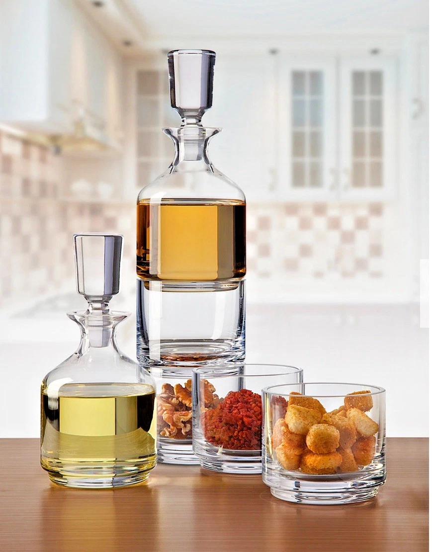 Godinger Duet Stacking Decanter Set
