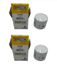 QTY 2 NAPA ProSelect Oil Filter 21334 Replaces Fleetguard LF3462 White