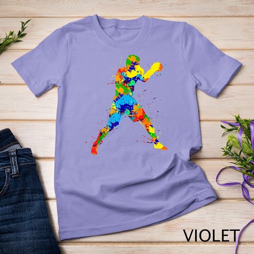 Boxing Boxer Boys Kids Men Unisex T-shirt - Picture 14 of 15