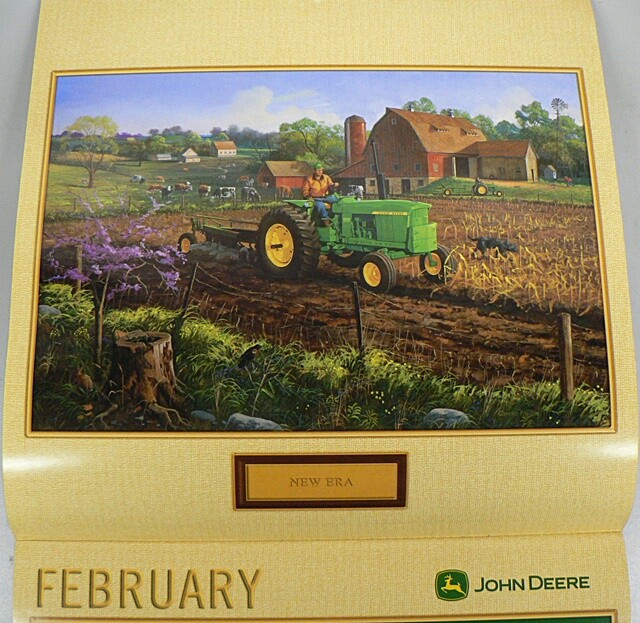 SIXTEEN MONTH JOHN DEERE 2007 CALENDAR | eBay