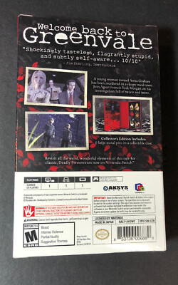 Deadly Premonition Origins [ Collector's Edition ] (Nintendo