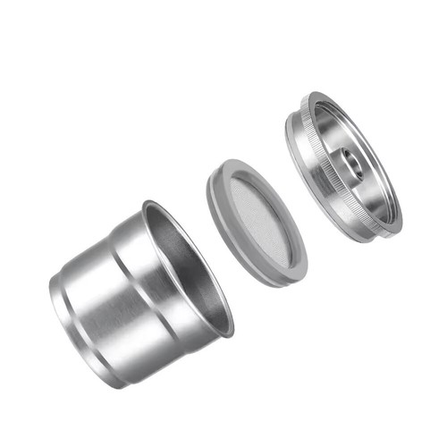 Stainless Steel Reusable Capsule Pods Set For Illy X7 Y3 Y5 Coffee Maker Machine - Picture 2 of 16