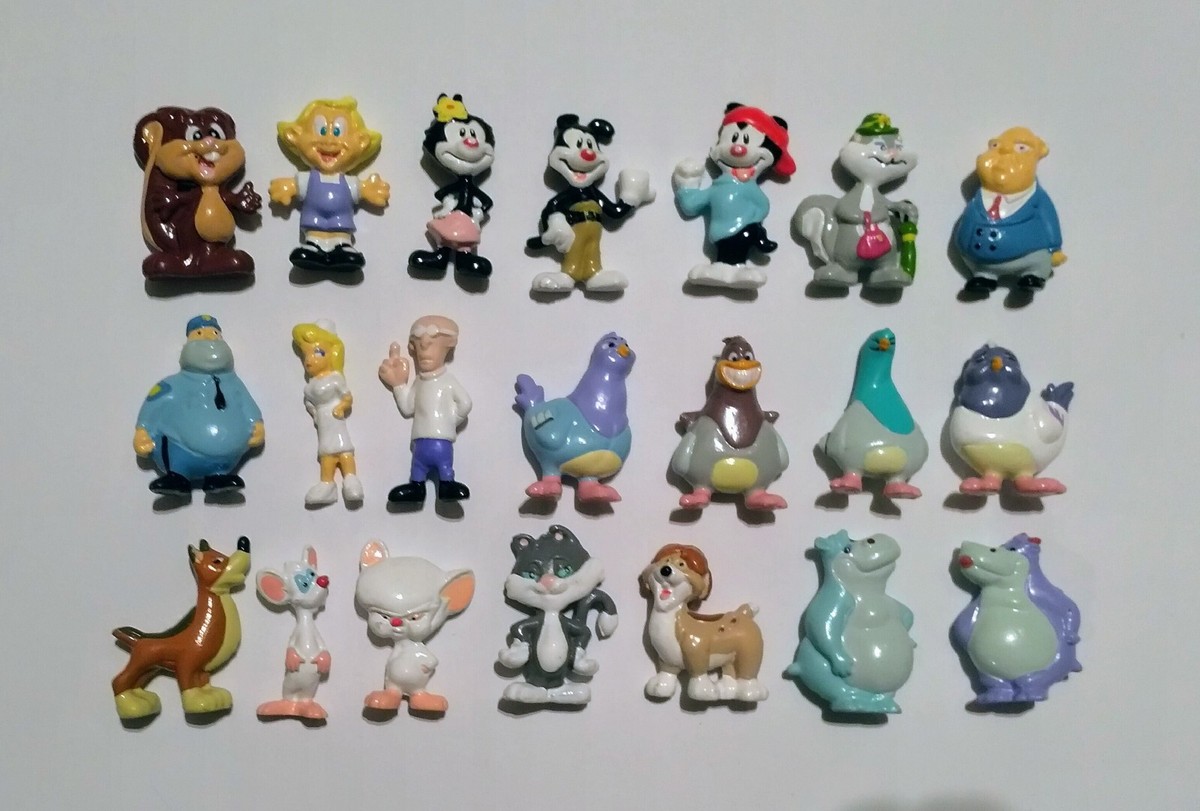 Animaniacs ワーナーブラザーズ フィギア 2体セット ANIMANIACS FIGURINES SET WARNER BROS PANINI - VINTAGE COLLECTIBLES