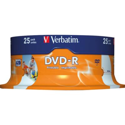 Verbatim DVD-R 43538 16x 47GB 120Min. Spindel 25 St./Pack.
