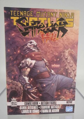 TMNT SHREDDER IN HELL The Loyal Subjects BST AXN 6  Figure Comic NEW IN BOX