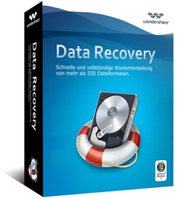 Wondershare Data Recovery WIN Datenrettung lebenslange Lizenz Garantie Download