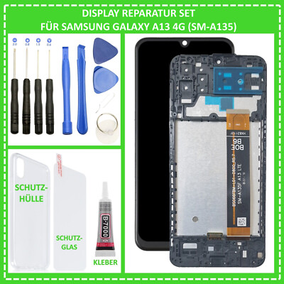 Display für Samsung Galaxy A13 4G 2022 LTE SM-A135F LCD Touch Screen Bildschirm