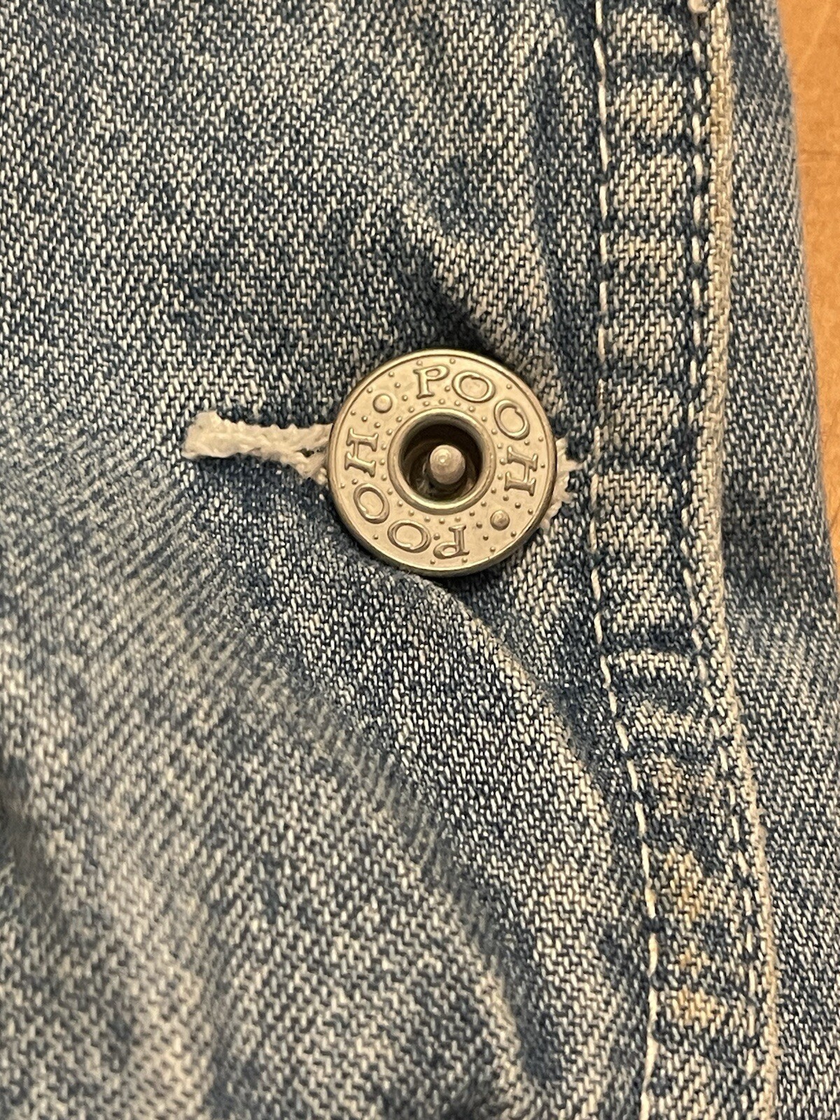 Vintage Disney Denim Overalls L Winnie The Pooh E… - image 11