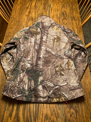 Women's Realtree Camo Soft Shell Jacket Lined Size Med. (38-40